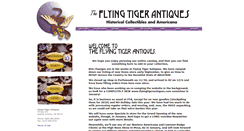 Desktop Screenshot of flyingtigerantiques.com